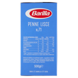 Barilla Penne lisce n.71 500g