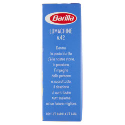 BARILLA PASTA LUMACHINE N.42 100% ITALIAN WHEAT 500G