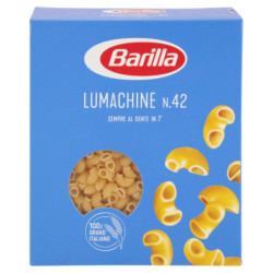 BARILLA PASTA LUMACHINE N.42 100% ITALIAN WHEAT 500G