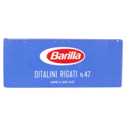 PASTA BARILLA DITALINI RIGATI N.47 TRIGO 100% ITALIANO 500G