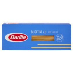 PASTA BARILLA BUCATINI N.9 TRIGO 100% ITALIANO 500G