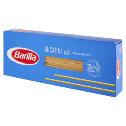 BARILLA PASTA BUCATINI N.9 100% ITALIAN WHEAT 500G