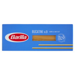 BARILLA PASTA BUCATINI N.9 100% ITALIAN WHEAT 500G