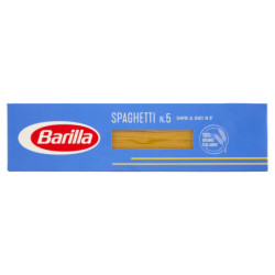 Barilla Pasta Spaghetti n.5 100% Grano Italiano 500g