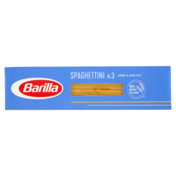 Barilla Pasta Spaghettini n.3 100% Grano Italiano 500g