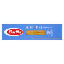 Barilla Pasta Spaghettini n.3 100% Grano Italiano 500g