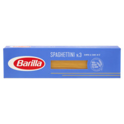 Barilla Pasta Spaghettini n.3 100% Grano Italiano 500g