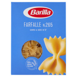 BARILLA PASTA FARFALLE N.265 100% ITALIAN WHEAT 500G