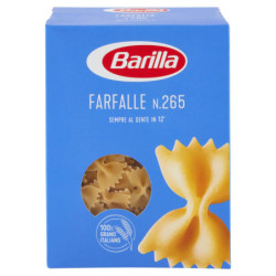 BARILLA PASTA FARFALLE N.265 100% ITALIAN WHEAT 500G