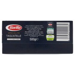 Barilla Pasta Specialità Tagliatelle 100% Grano Italiano 500g