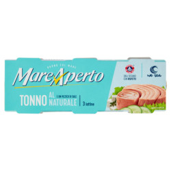 MareAperto Tonno al Naturale e un Pizzico di Sale 3 x 80 g