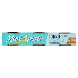 MareAperto Tonno al Naturale e un Pizzico di Sale 3 x 80 g