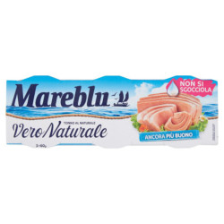 Mareblu VeroNaturale Tonno al Naturale 3 x 60 g