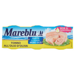 Mareblu Tonno all'Olio d'Oliva 3 x 60 g