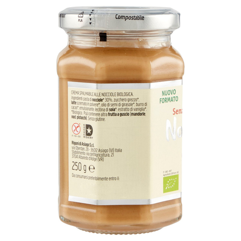 RIGONI DI ASIAGO NOCCIOLATA BIANCA BIO 250 G