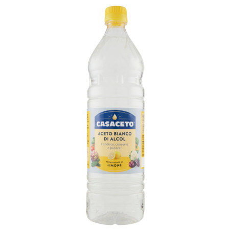 VINAIGRE D'ALCOOL BLANC AROMATISÉ CITRON CASACETO 1000 ML