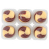 LAIT PUDDING DOUBLE SAVEUR CHOCOLAT VANILLE 6 X 60 G