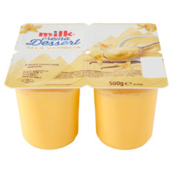 MILK VANILLA DESSERT CREAM 4 X 125 G