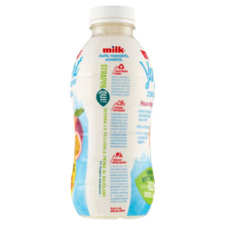 MILK YOGURT TO DRINK ZERO FAT PEACH MARACUJA 500 G