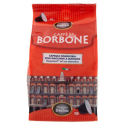 BORBONE COFFEE STRONG BLEND NESPRESSO COMPATIBLE CAPSULES* 10 X 5 G