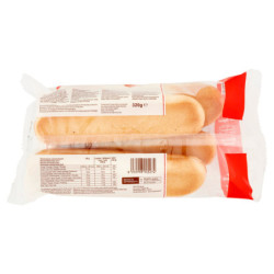 DAILYBREAD BREAD FOR HOT DOGS EXTRA LONG SANDWICHES 4 X 80 G