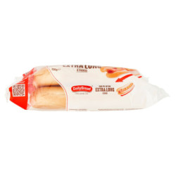 DAILYBREAD BREAD FOR HOT DOGS EXTRA LONG SANDWICHES 4 X 80 G