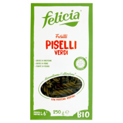 FELICIA FUSILLI PISELLI VERDI BIO 250 G