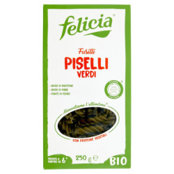 FELICIA FUSILLI PISELLI VERDI BIO 250 G