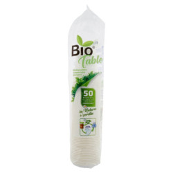 BIO TABLE BICCHIERI 20 CL. COMPOSTABLE 50 PZ