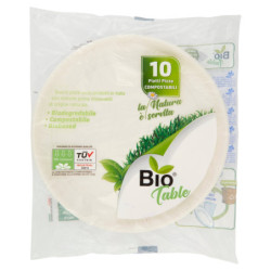 BIO TABLE COMPOSTABLE PIZZA...