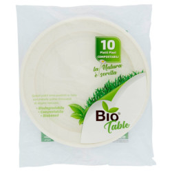 PLATOS llanos COMPOSTABLES...