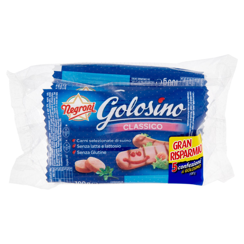 GOLOSINO NEGRONI CLASSIQUE 5 X 100 G