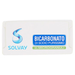 Solvay Bicarbonato di Sodio Purissimo in Microgranuli 400 g