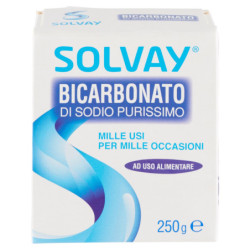 Solvay Bicarbonato di Sodio Purissimo 250 g