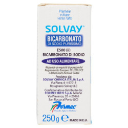 Solvay Bicarbonato di Sodio Purissimo 250 g