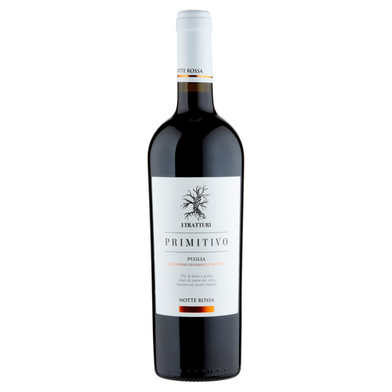 I TRATTURI NOTTE ROSSA PRIMITIVO PUGLIA IGP 750 ML