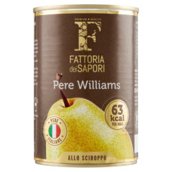 FATTORIA DEI SAPORI WILLIAMS PERAS EN JARABE 420 G