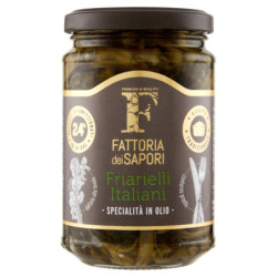 FATTORIA DEI SAPORI FRIARIELLI ITALIANI SPECIALITÀ IN OLIO 280 G