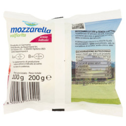 BAYERNLAND MOZZARELLA VALFIORITA SIN LACTOSA* 100 G