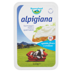 QUESO FRESCO PARA UNTAR BAYERNLAND ALPIGIANA 1,5 KG