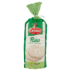 CURTIRISO ORGANIC RICE CAKES 130 G