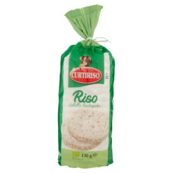 CURTIRISO ORGANIC RICE CAKES 130 G