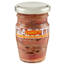 ZAROTTI CLASSIC ANCHOVY FILLETS IN SUNFLOWER SEED OIL 80 G