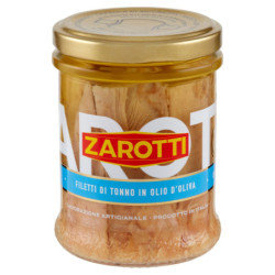 ZAROTTI TUNA FILLETS IN OLIVE OIL 200 G