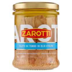 ZAROTTI TUNA FILLETS IN OLIVE OIL 200 G