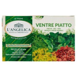 L'ANGELICA LE TISANE NUTRACEUTICA VENTRE PIATTO 20 FILTRI 40 G