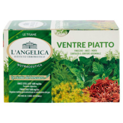 L'ANGELICA LE TISANE NUTRACEUTICA VENTRE PIATTO 20 FILTRI 40 G