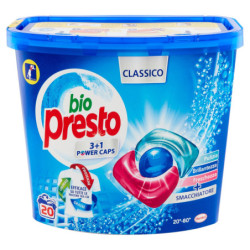 BIO PRESTO POWER CAPS CLASSIC 20LAVADO