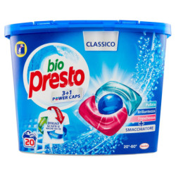 BIO PRESTO POWER CAPS CLASSIC 20LAVADO