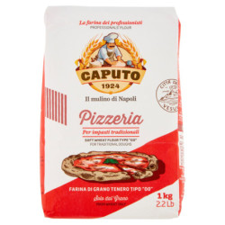 CAPUTO PIZZERIA HARINA DE TRIGO SUAVE TIPO "00" 1 KG